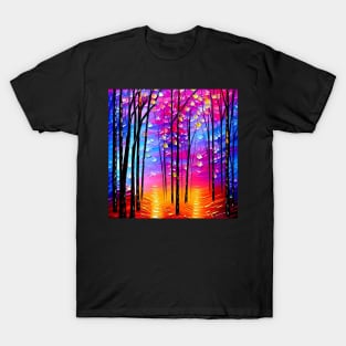 Magical Forest at Sunrise T-Shirt